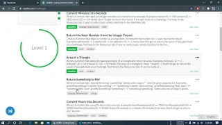 JavaScript Problem Solving Edabit com