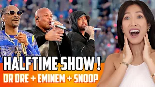 Dr Dre + Snoop Dogg + Eminem: Super Bowl Halftime Show W/ Mary J Blige, Kendrick, 50 Cents Reaction