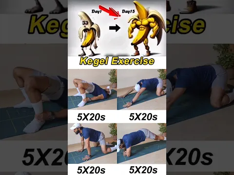 pelvic floor workout to increase control & strength 🔥#shorts