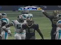 Madden NFL 09 (PS3) panthers vs saints