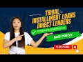 How to get Tribal Installment Loans Direct Lenders No credit Check Easy Tribal Installment Loans
