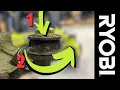Head Removal - Ryobi Weed Wacker String Trimmer String Replacement