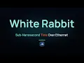 White Rabbit Sub-Nanosecond Time Over Ethernet How It All Runs