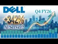DELL Q4 FY26 Earnings The 43B Backlog 342 AI Server Boom