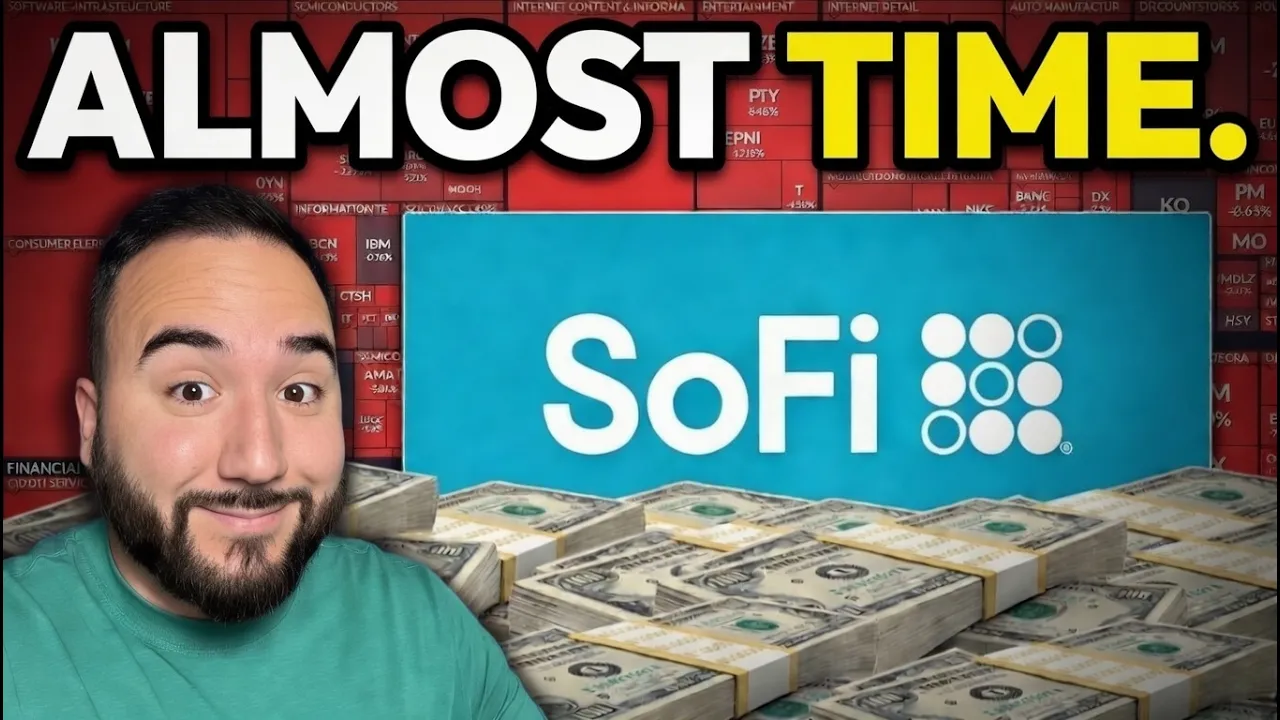 SOFI STOCK CRASHING! BOTTOM ALMOST IN!?📉