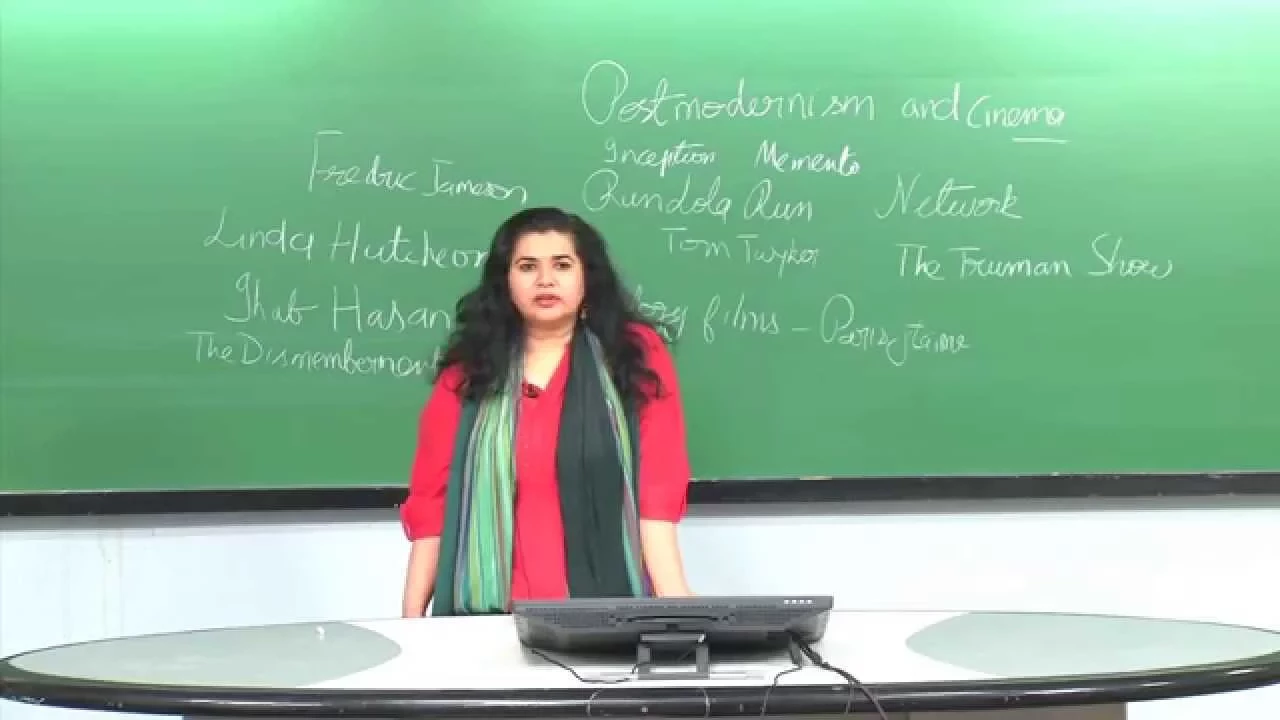 Lec 40 Postmodernism and cinema