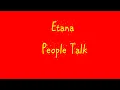 Etana People Talk Lyrics