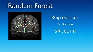 Random Forest Regression in Python - sklearn