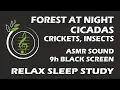 Download Lagu Suara hutan di malam hari, jangkrik, jangkrik, serangga - 9 jam ASMR-Nature-Sound