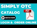 Simply OTC Catalog Login Order Online