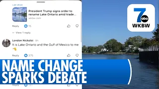 Trump Renames Lake Ontario Lake America Locals React