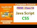 PBS CSS CSS Basics Explained Inline Internal External CSS with Properties FBISE PBA 2026