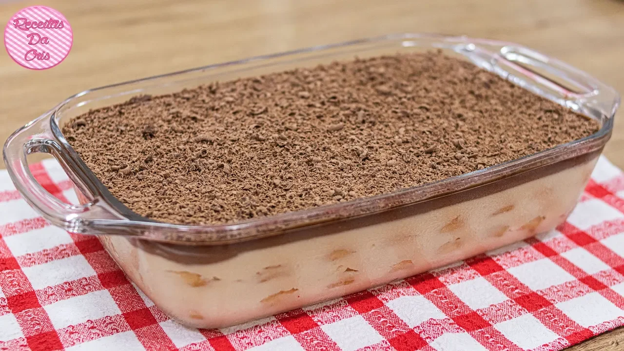 SOBREMESA COM 3 INGREDIENTES EM 2 MINUTOS. 