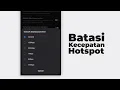 Download Lagu Cara Mengatur \u0026 Membatasi Kecepatan Hotspot di HP Android