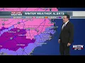 Wintry weather still on target for the weekend