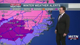 Wintry weather still on target for the weekend