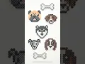 Perler Bead Dogs
