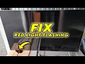 How to Fix TV With Red Light Blinking any brands