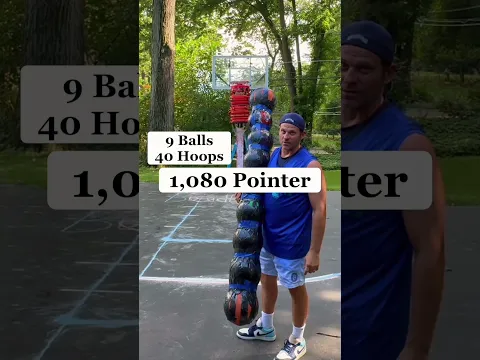 FINALLY! The 1,080 Pointer 💪🤯 #trickshot #espn #jesser