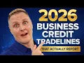 Top 6 Business Credit Tradelines That Actually Report NO PG