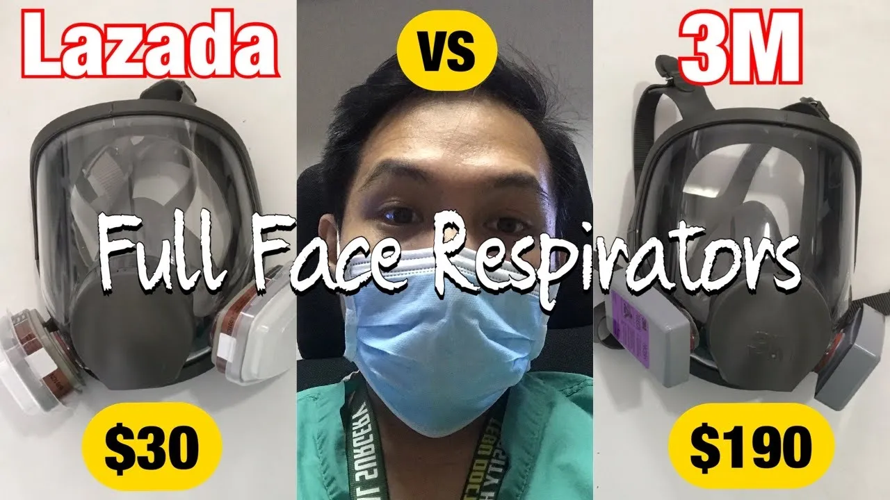 How to wear full face respirator and comparison between 3M 6900 and 3M FX Ultimate FF -402