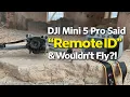 Lagu Remote ID Nightmare with DJI Mini 5 Pro — Only RC Pro 2 Works! Has DJI Messed Up? #shaunthedrone