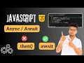 Async Await in JavaScript await Lecture 25 JavaScript Tutorial in Hindi 2025