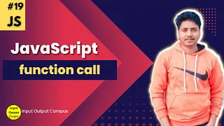Function call in Javascript Methods in Javascript Javascript Tutorial Beginners to Advanced
