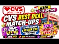 CVS best deal match-ups - 26 Event beauty Event Cheap MM scenarios Cheap Spend 30