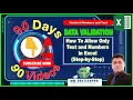 Data Validation in Excel Allow Only Text and Numbers Step-by-Step