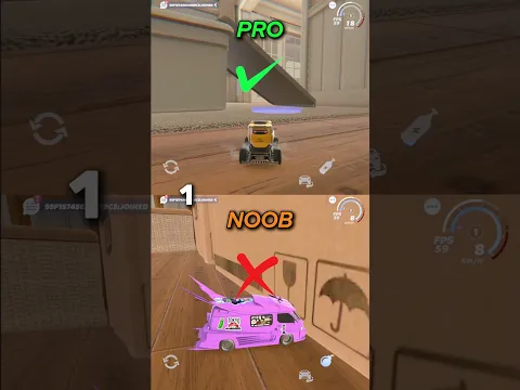 Noob 😷 Vs Pro 😎 | Game: Fall Cars