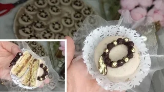 هذا صابلي خبيه في عينيك 👁 تمازج أذواق راح تحبوه ڨناج الشوكولا كرامال ونوادكوكو محمص 💖