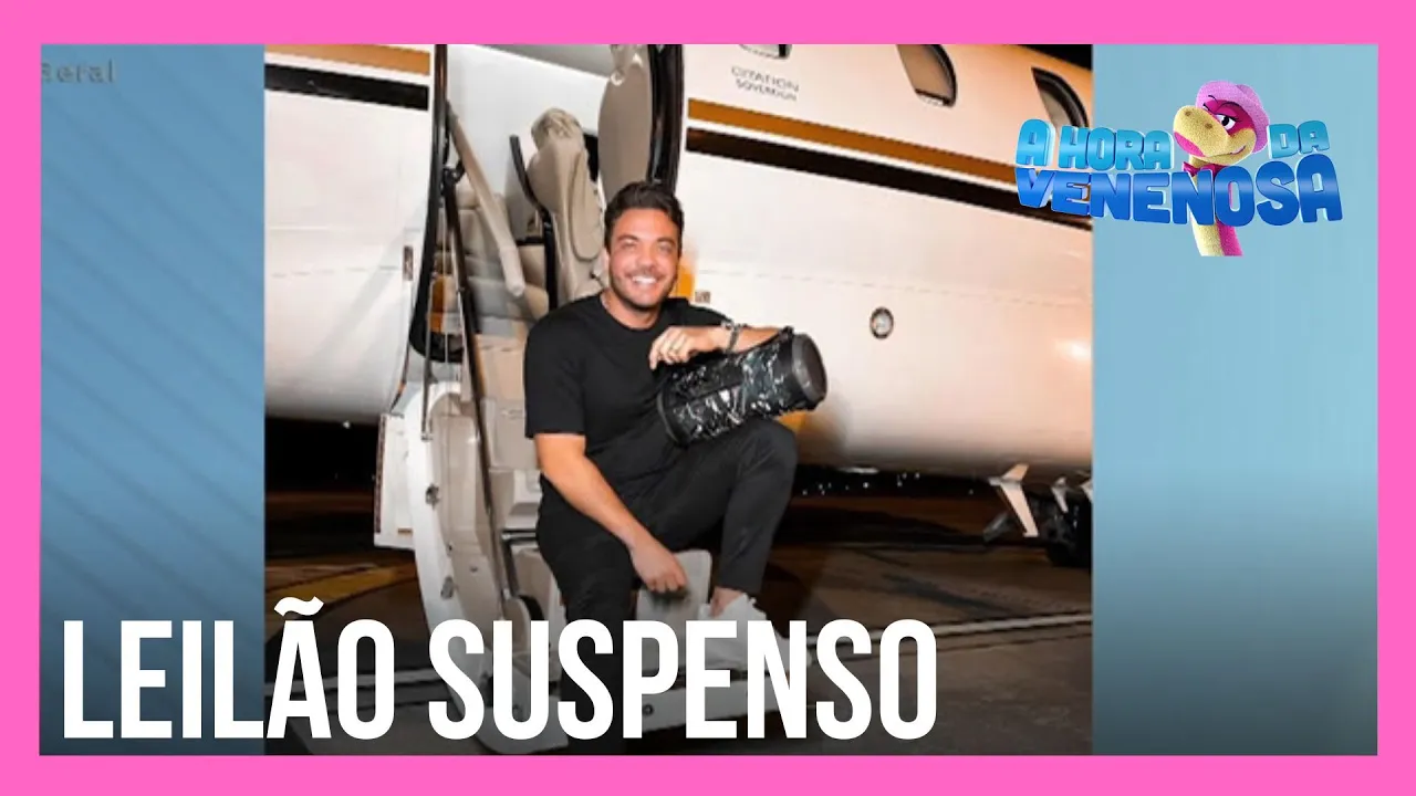 Justiça suspende leilão do avião de Wesley Safadão