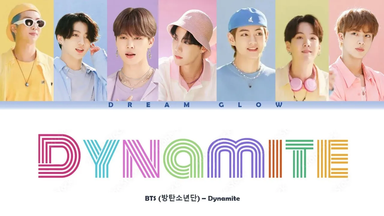 BTS Dynamite Lyrics (Color Coded Lyrics) BTS Dynamite Lyrics (Color Coded Lyrics)