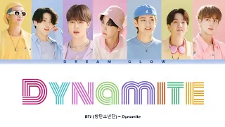 BTS Dynamite Lyrics Color Coded Lyrics 