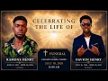 Homegoing Celebration of Ramone Henry Davion Henry Honoring the Lives of Two Beloved Brothers