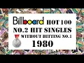 Lagu Hit Singles peaked at No.2 (without hitting No.1) in 1980 / Billboard Hot 100