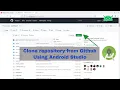 How to clone Github repository in Android Studio