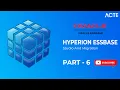 Hyperion Oracle Essbase - Studio and Migration Hyperion Essbase Course ACTE