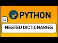 nested dictionary in python