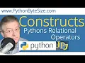 Pythons Relational Operators