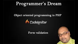 Codeigniter Tutorial - Form Validation