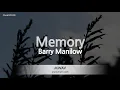 Lagu Barry Manilow - Memory (Instrumental) (Karaoke Version)