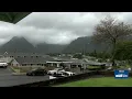Storms trigger road closures flight delays and power outages across Oahu