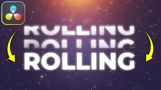 How To Make Scrolling Text Animation in Davinci Resolve 19 Tutorial