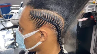 beginner friendly how to stitch braid comb method
