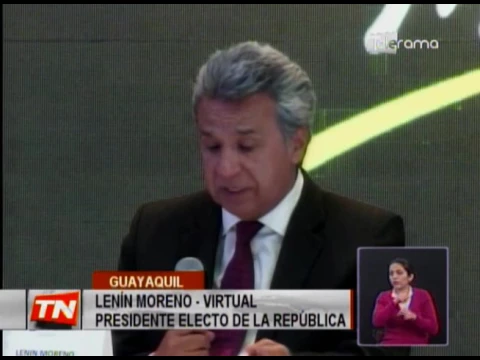 Lenín Moreno se reunió con empresarios