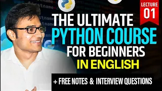 Introduction of Python L1 The Ultimate Python Course for Beginners Ravindrababu Ravula