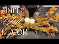 Simple FALL Decor Adding Cozy Touches to My Kitchen Entry
