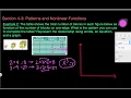 4-3 Patterns and Nonlinear Functions